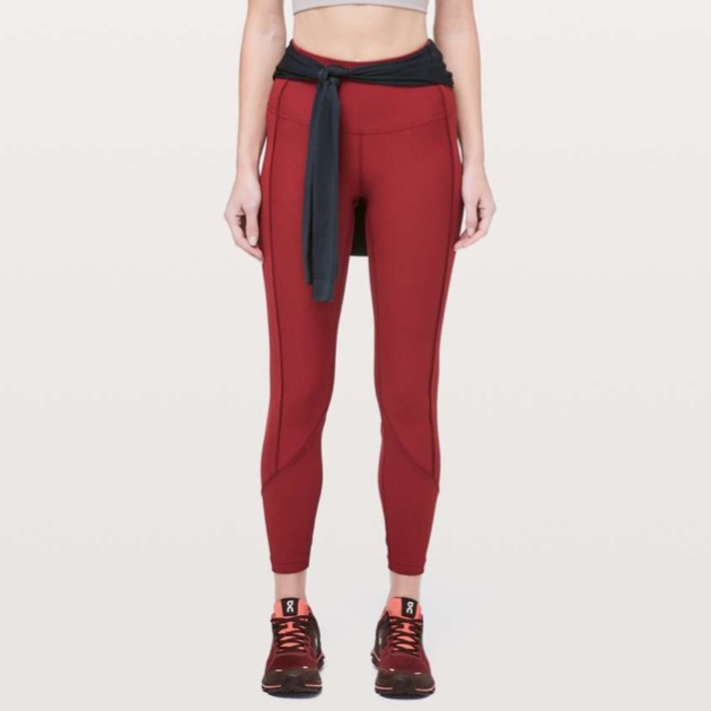 Lululemon Daily Lineup Leggings Size 6 - Picture 3 of 5